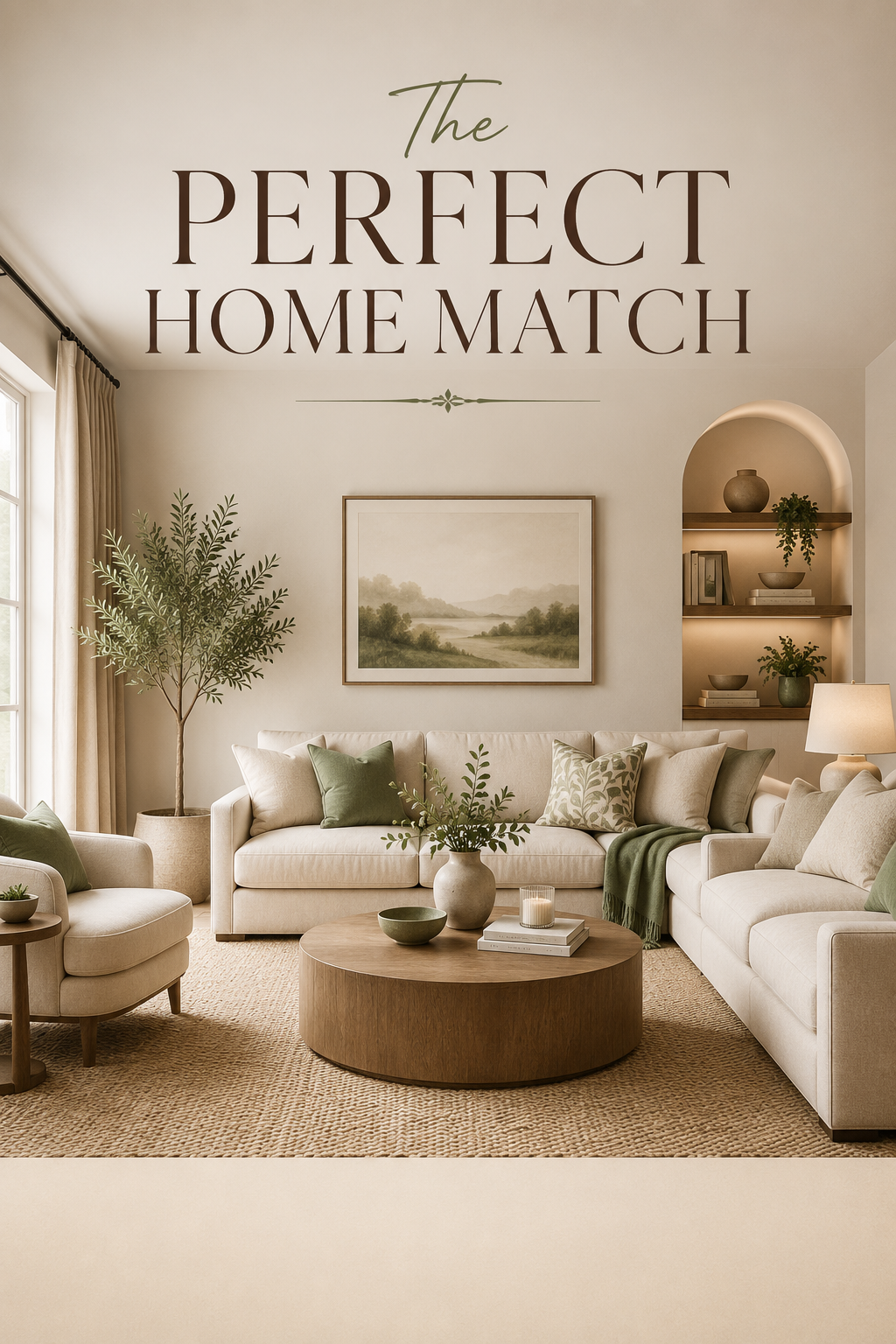 The Perfect Home Match: A Practical Guide to Combining Furniture, Curtains, Colors, and Decor