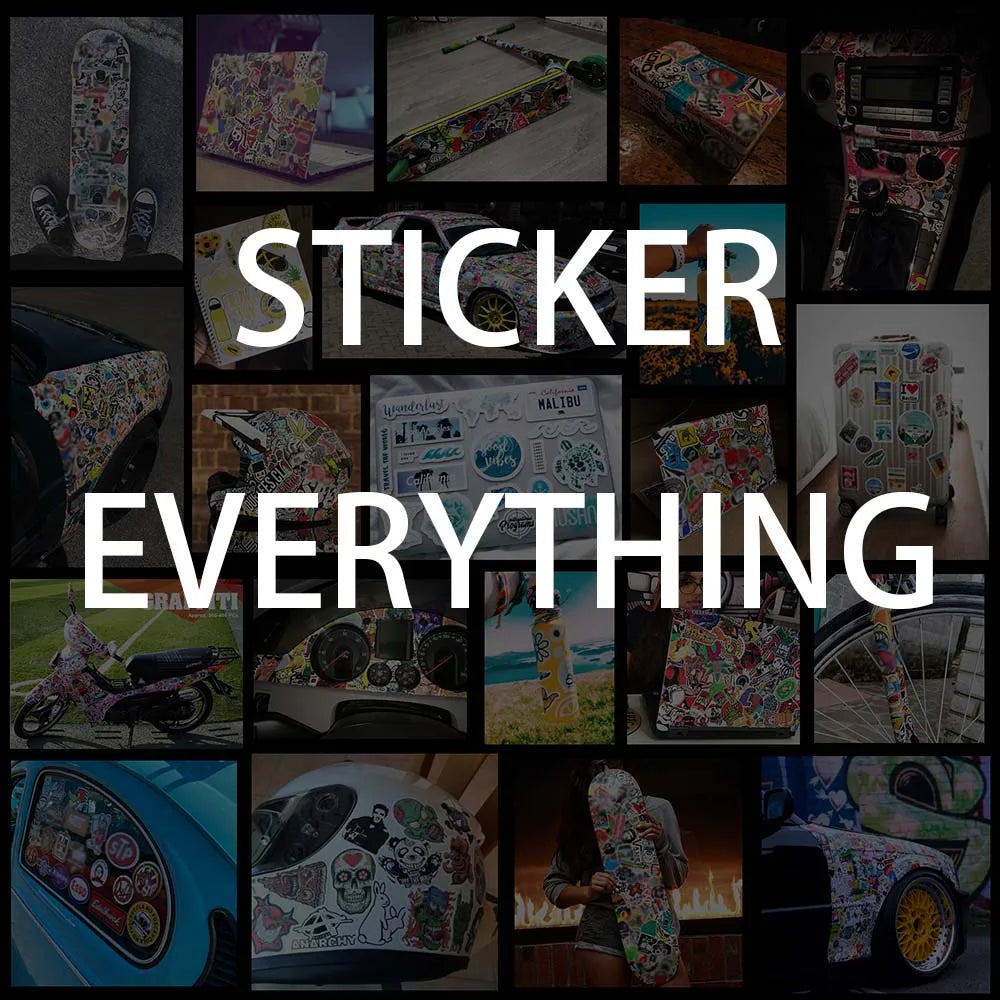JDM Sticker Pack for Car, Bike, Laptop & Skateboard