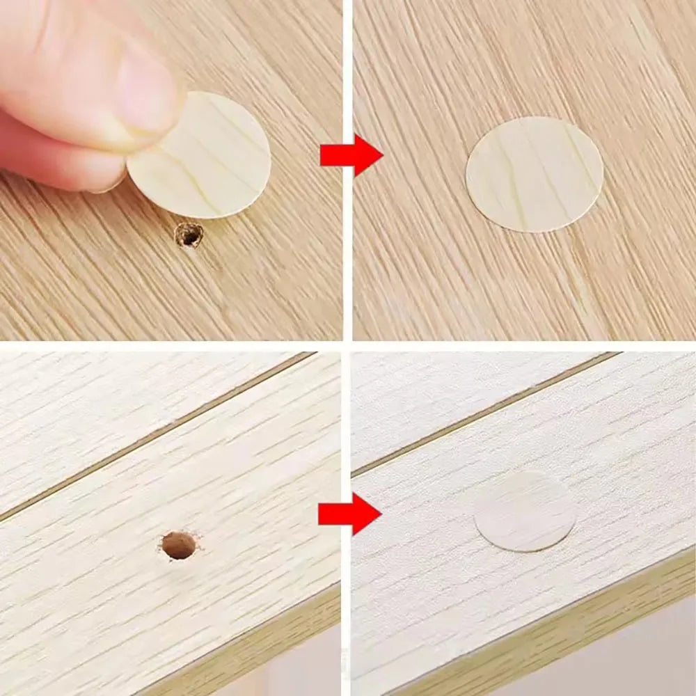 Self-Adhesive Screw Hole Cover Stickers Set – 54 Pcs