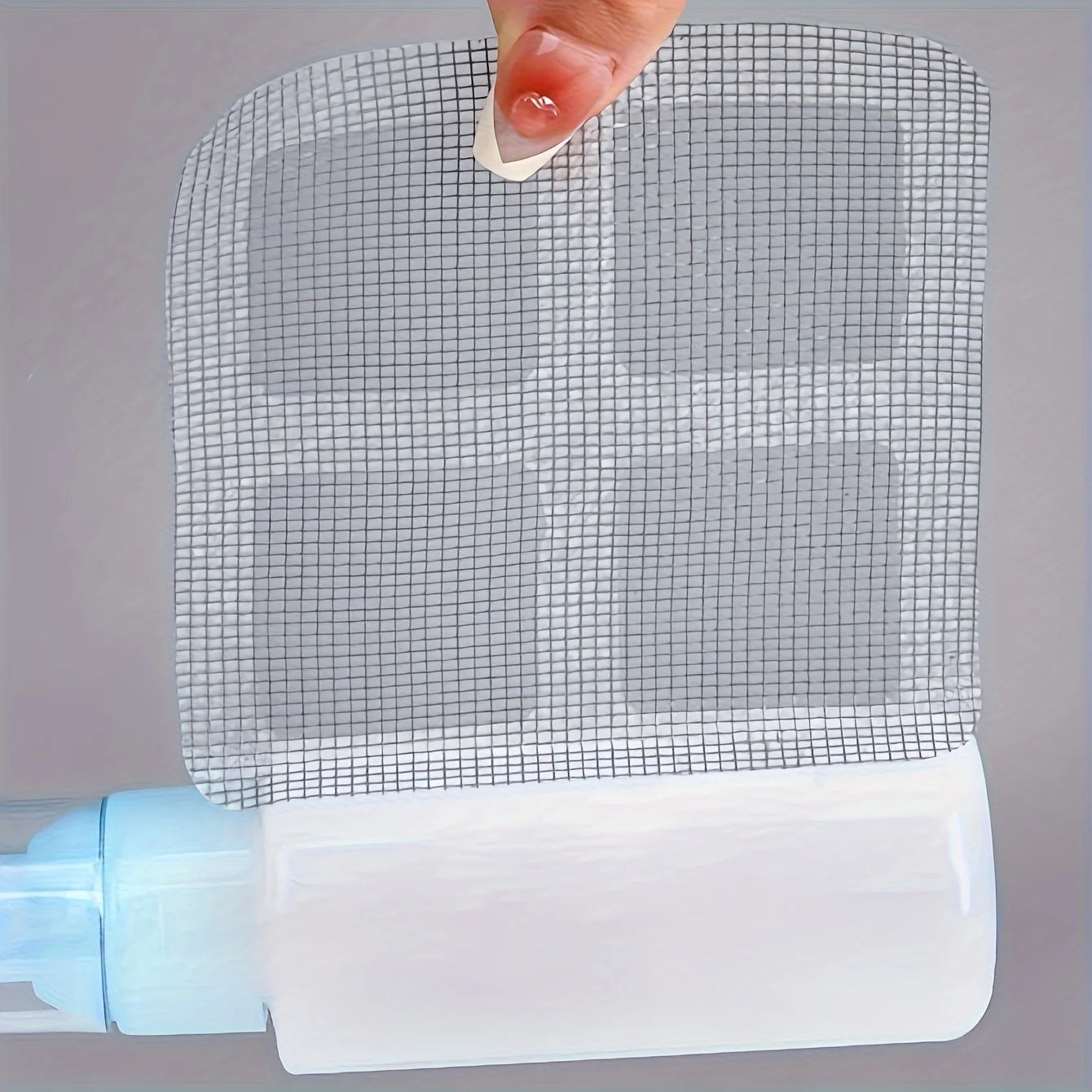 Self-Adhesive Floor Drain Hair Filter Mesh Strip