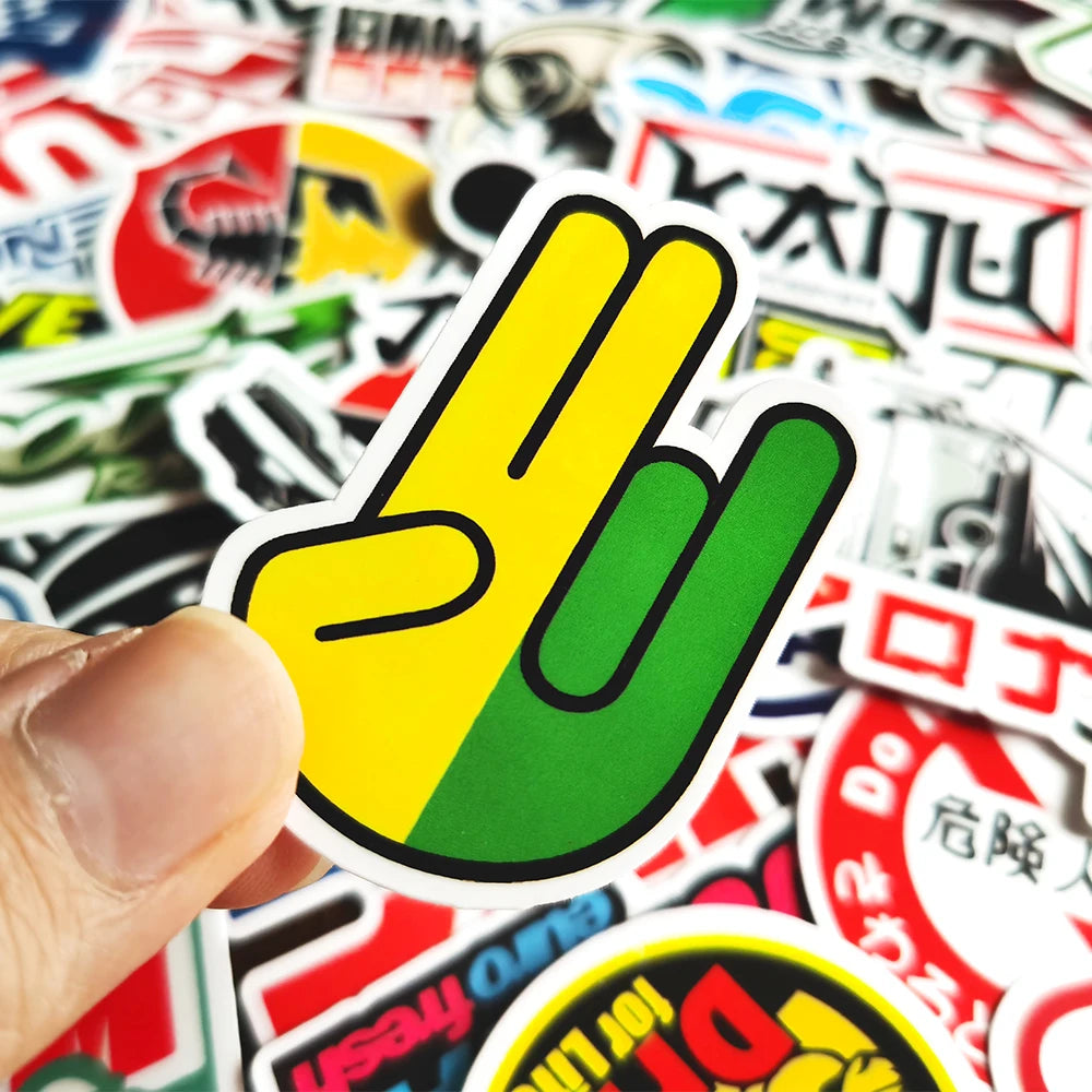 JDM Sticker Pack for Car, Bike, Laptop & Skateboard